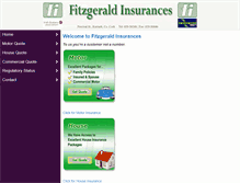 Tablet Screenshot of fitzgeraldinsurances.ie